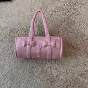 Barbie Doll Fashion Accessory Pink Ballerina Shoulder Handbag Purse Bag B11